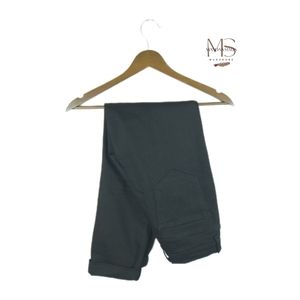 Solid Black Mom Jeans